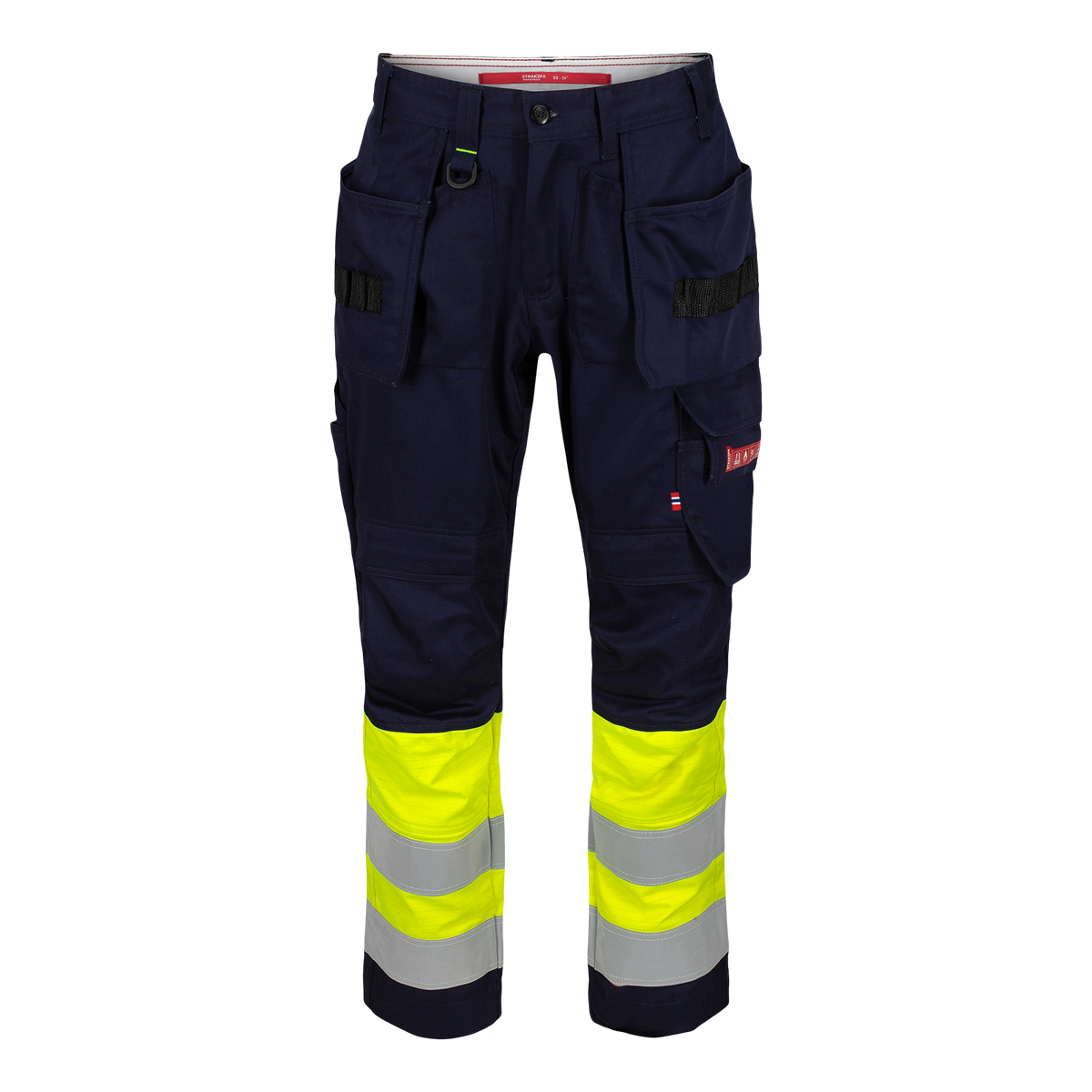 El-line multinorm bukse med verktøylommer, klasse 1