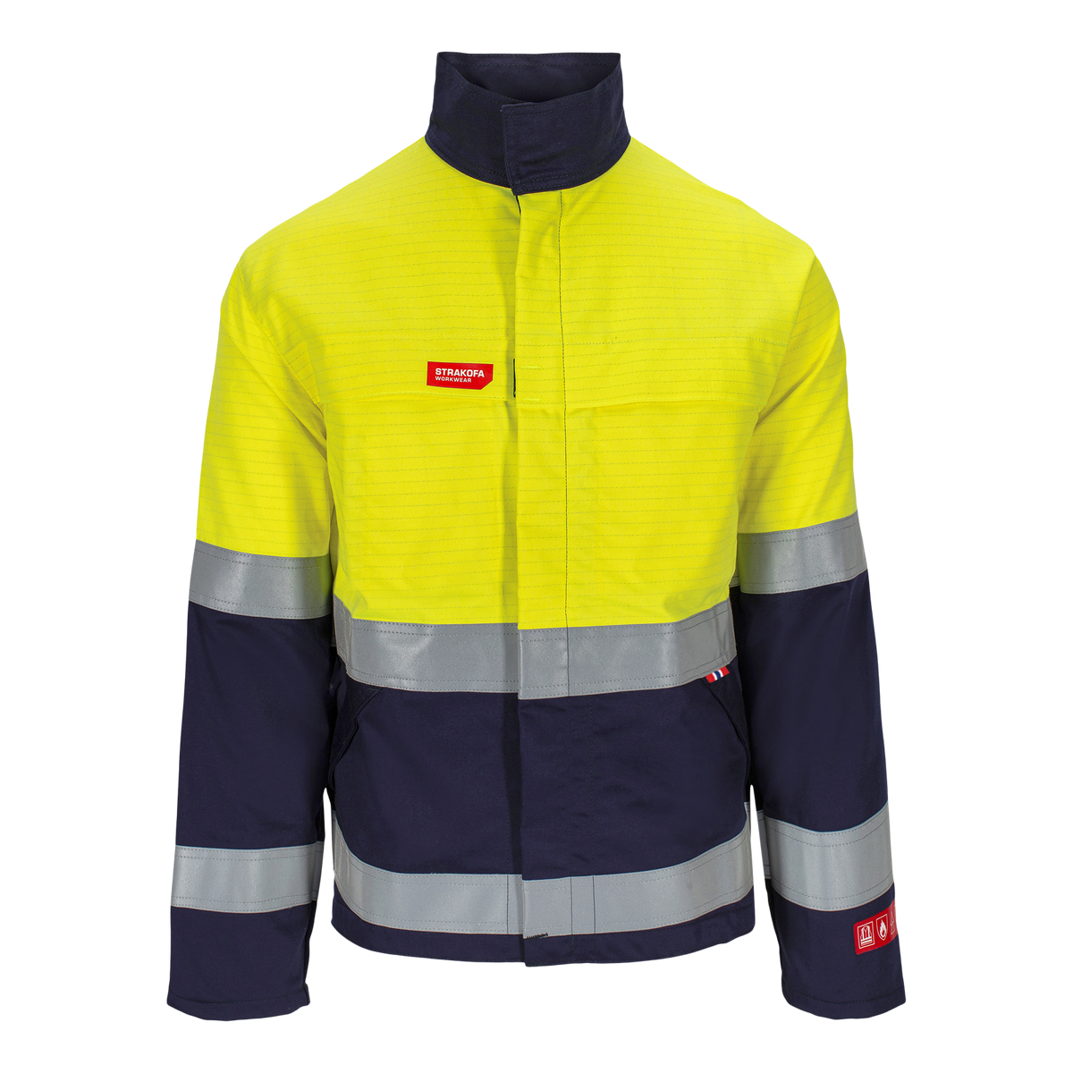 Aksla flammehemmende jakke, klasse 2