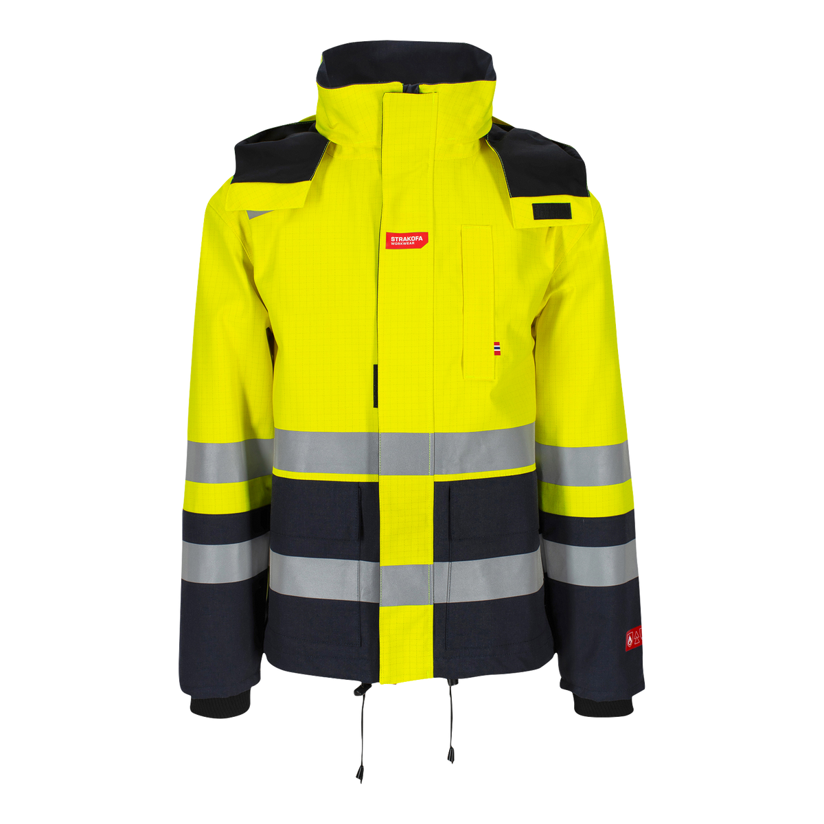 Aksla flammehemmende skalljakke, klasse 3