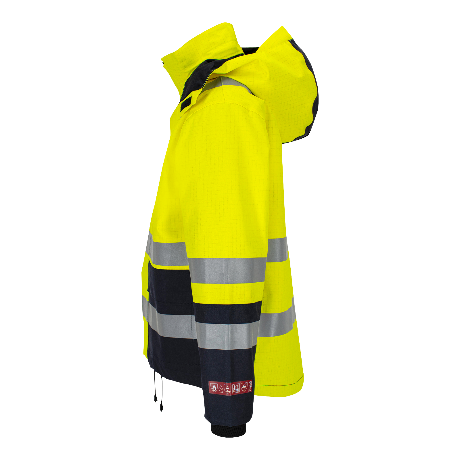 Aksla flammehemmende skalljakke, klasse 3
