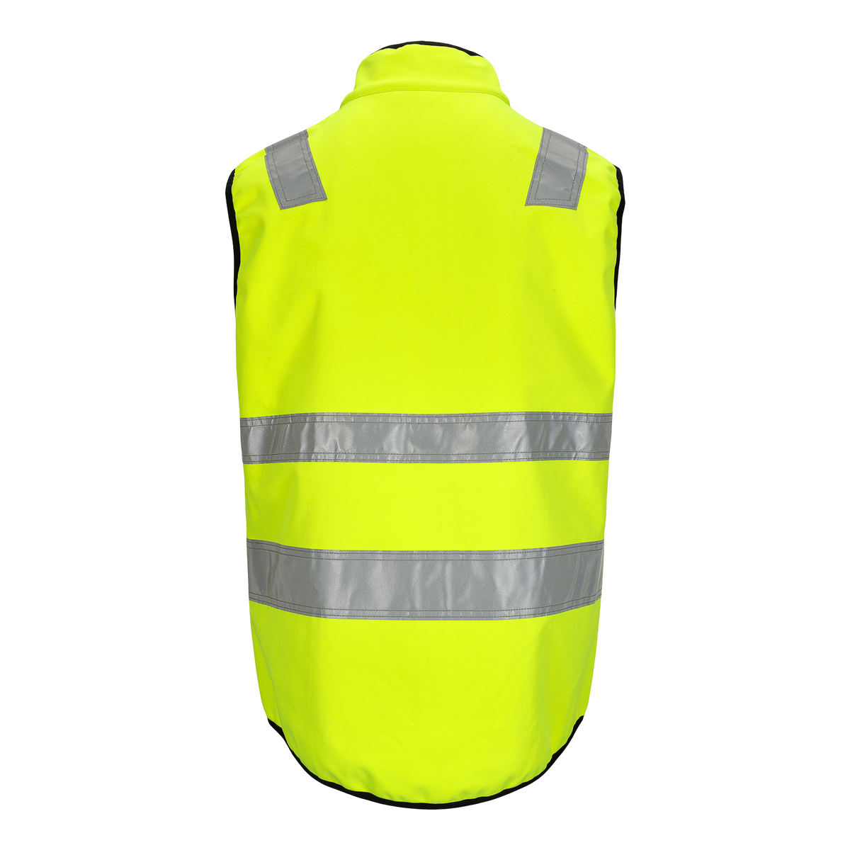 Synlig Plus softshell vest, klasse 2